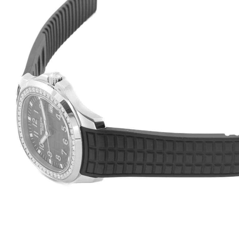 Aquanaut Luce Quartz Steel Diamond Black Dial 38mm Product Image 3
