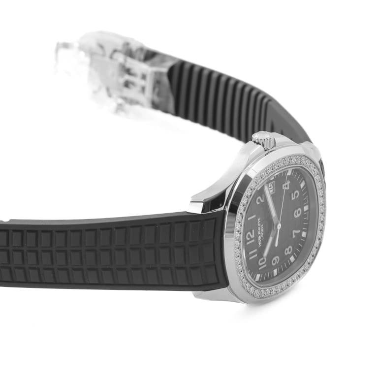 Aquanaut Luce Quartz Steel Diamond Black Dial 38mm Product Image 4