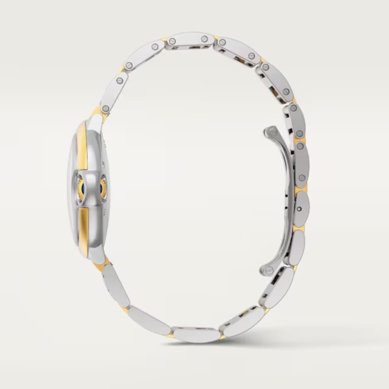 Ballon Bleu de Cartier Yellow Gold & Steel Silver Dial 33mm Product Image 3