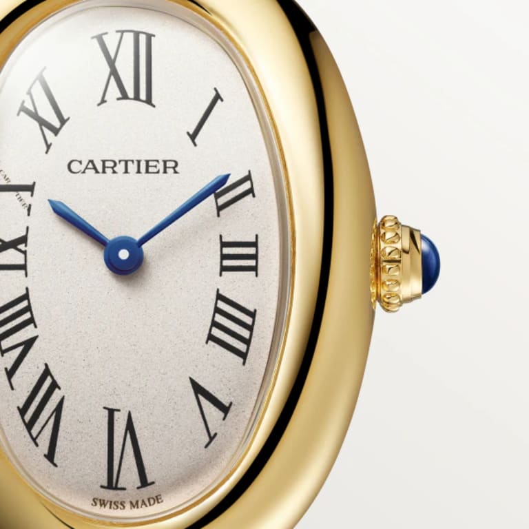 Baignoire de Cartier Size 17 Yellow Gold Silver Dial 31mm Product Image 1