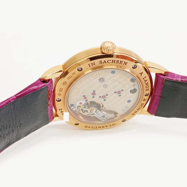 Saxonia Rose Gold Mother of Pearl Dial 35mm Product Image 4