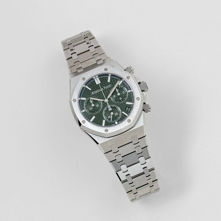 Royal Oak Chronograph Steel Green Dial 41mm Product Image 1