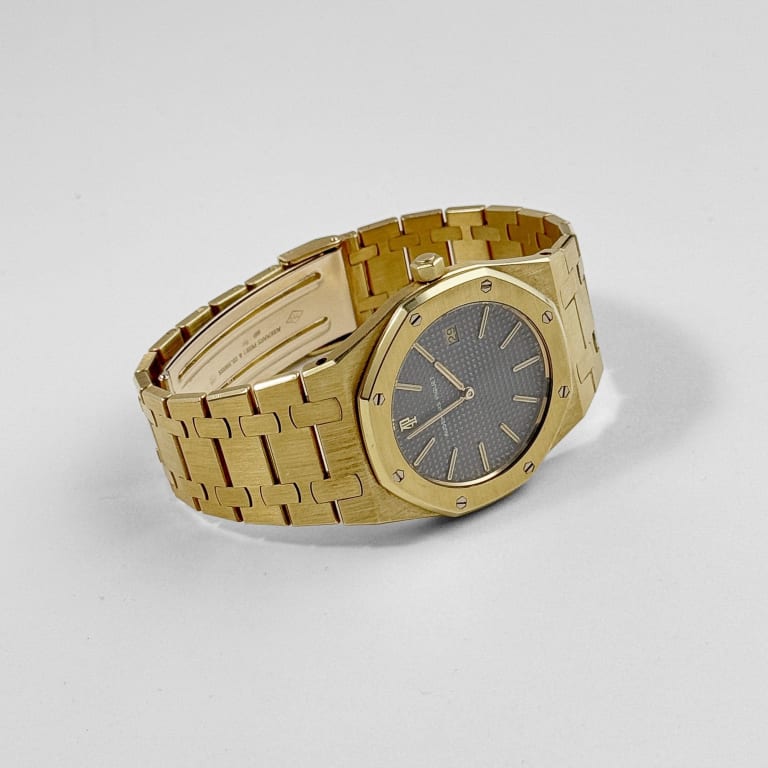 Vintage Royal Oak Yellow Gold Grey Dial 33mm Product Image 3