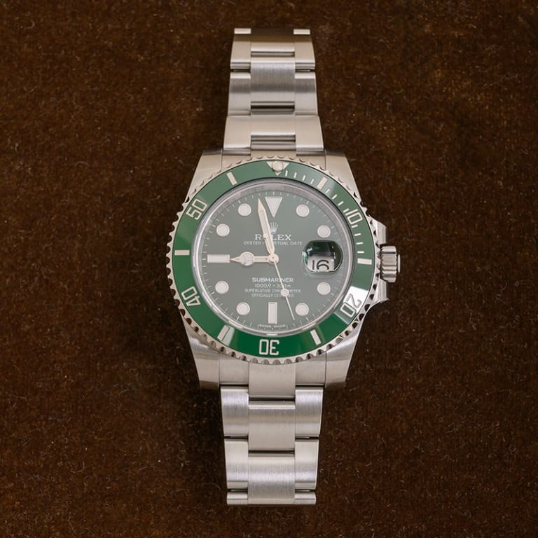 Submariner Date Steel Green Dial "Hulk" 40mm Product Image 1