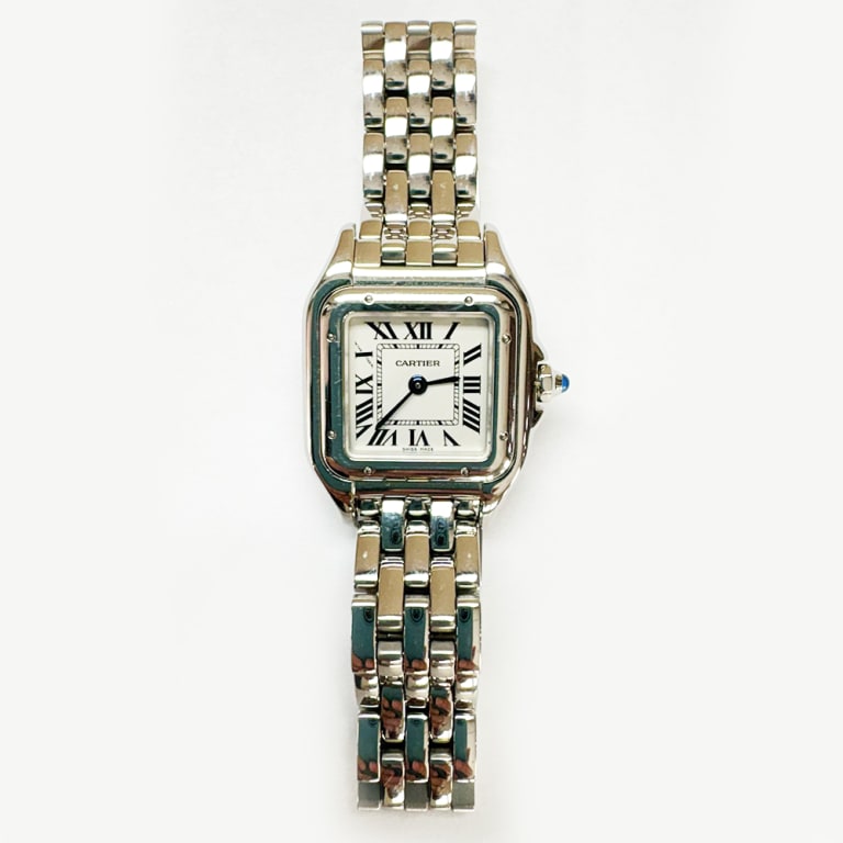 Panthère de Cartier Steel Silver Dial 23mm Product Image 1