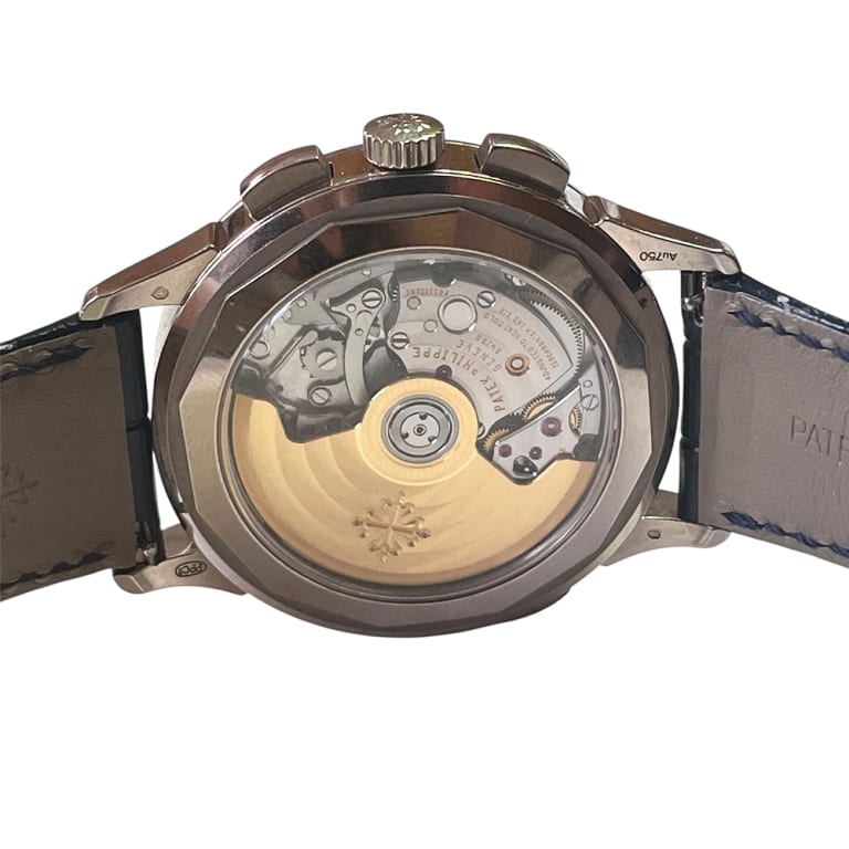 Complications World Time Chronograph White Gold Blue Dial "Hong Kong" 39mm Product Image 4
