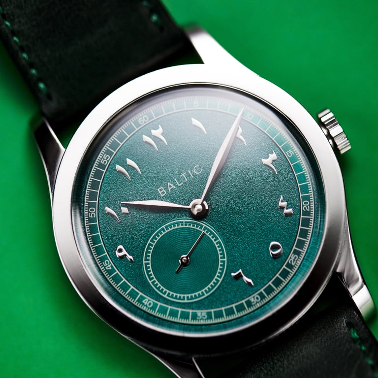 Baltic x Perpétuel MR01 Limited Edition Steel Green Dial 36mm Product Image 10