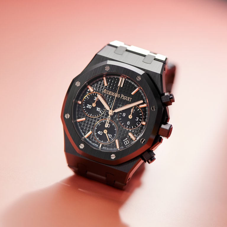 Audemars Piguet Royal Oak Chronograph Ceramic Black Dial 41mm