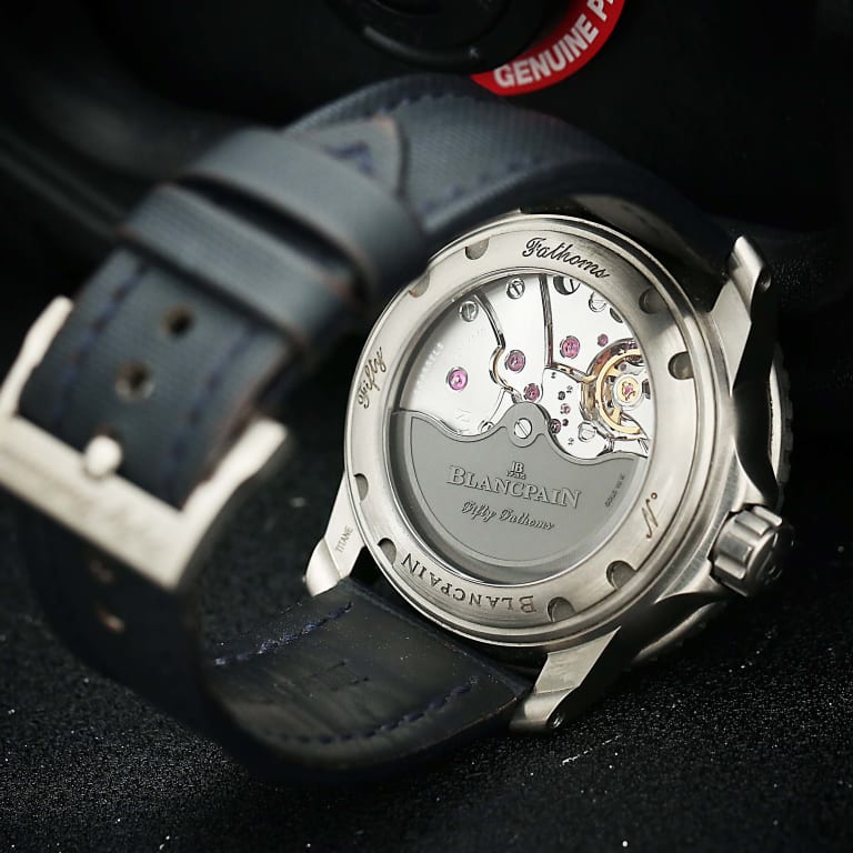 Fifty Fathoms Automatique Titanium Blue Dial 45mm Product Image 5