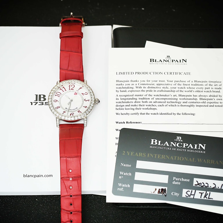 Ladybird Saint-Valentin White Gold Diamond Mother of Pearl Dial 35mm Product Image 7