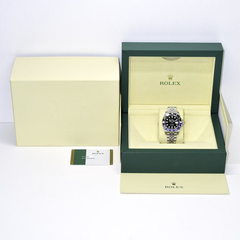 GMT-Master II Steel Jubilee Black Dial "Batgirl" 40mm Product Image 9