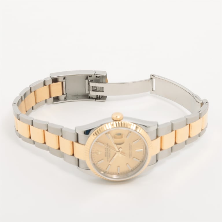 Datejust Yellow Gold & Steel Champagne Dial 36mm Product Image 7