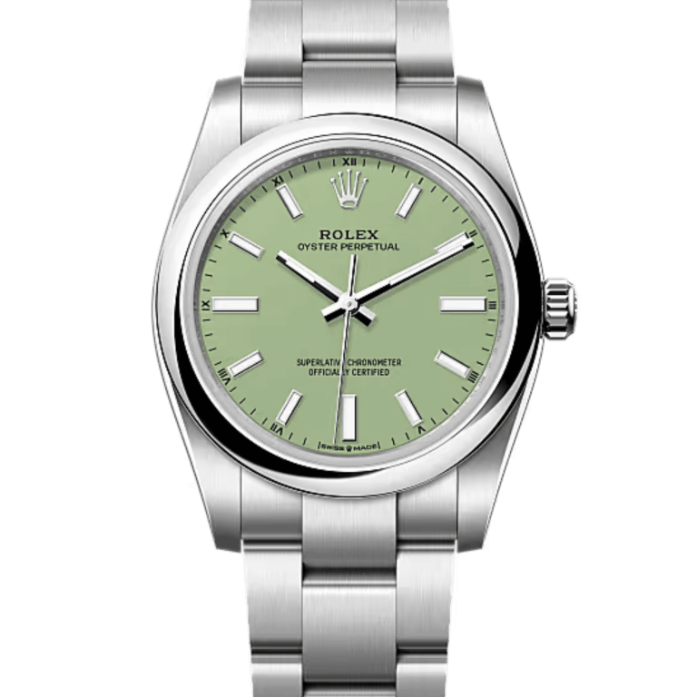 Oyster Perpetual Steel Pistachio Dial 34mm Product Image 1