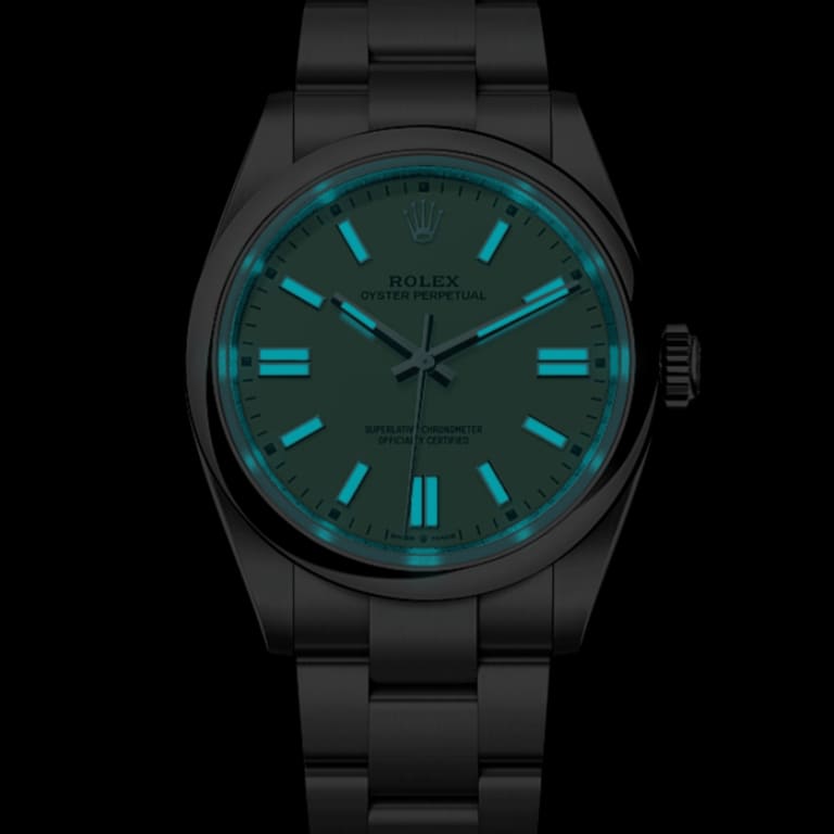 Oyster Perpetual Steel Pistachio Dial 41mm Product Image 2