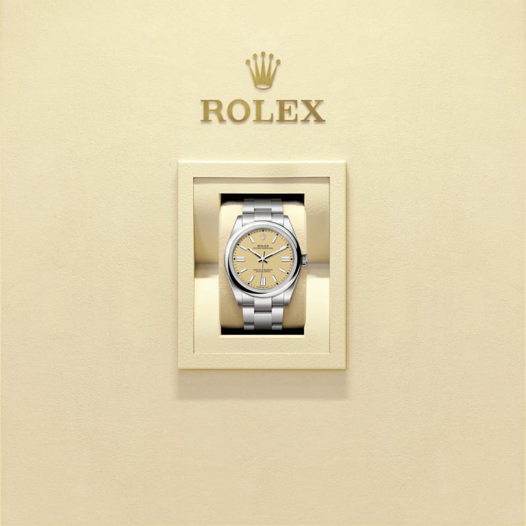 Oyster Perpetual Steel Beige Dial 41mm Product Image 6