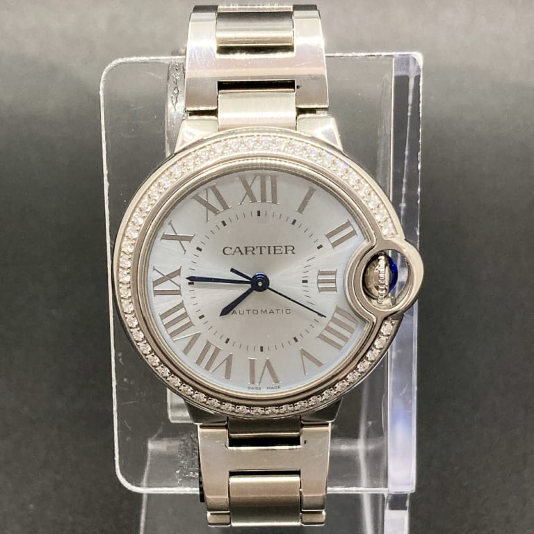 Ballon Bleu de Cartier Steel Diamond Blue Dial 33mm Product Image 2