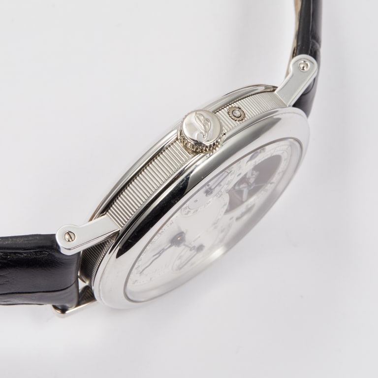 Classique Tourbillon Perpetual Calendar Platinum Silver Dial 39mm Product Image 3