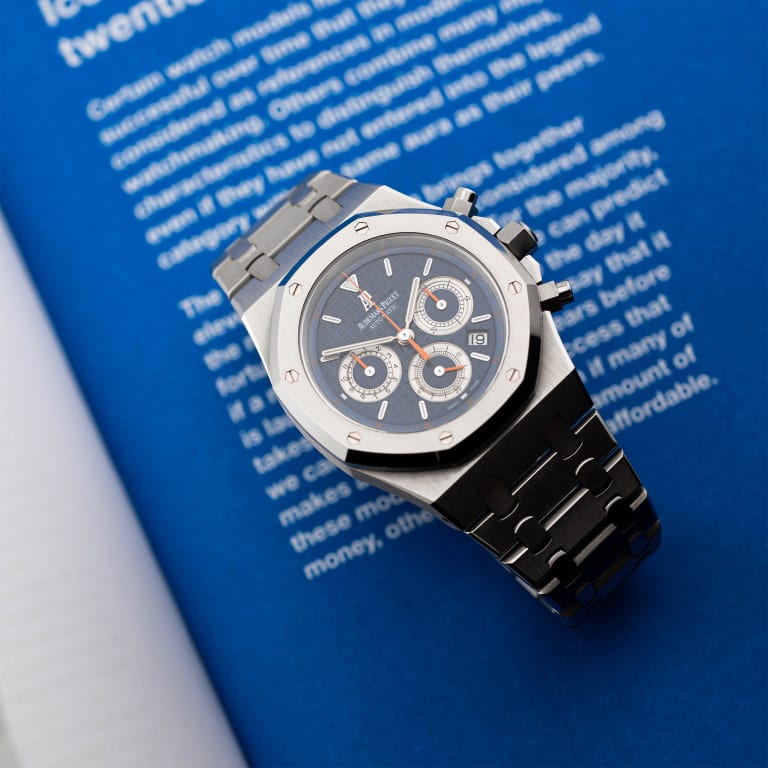 Royal Oak Chronograph Steel Blue Panda Dial 39mm Product Image 12