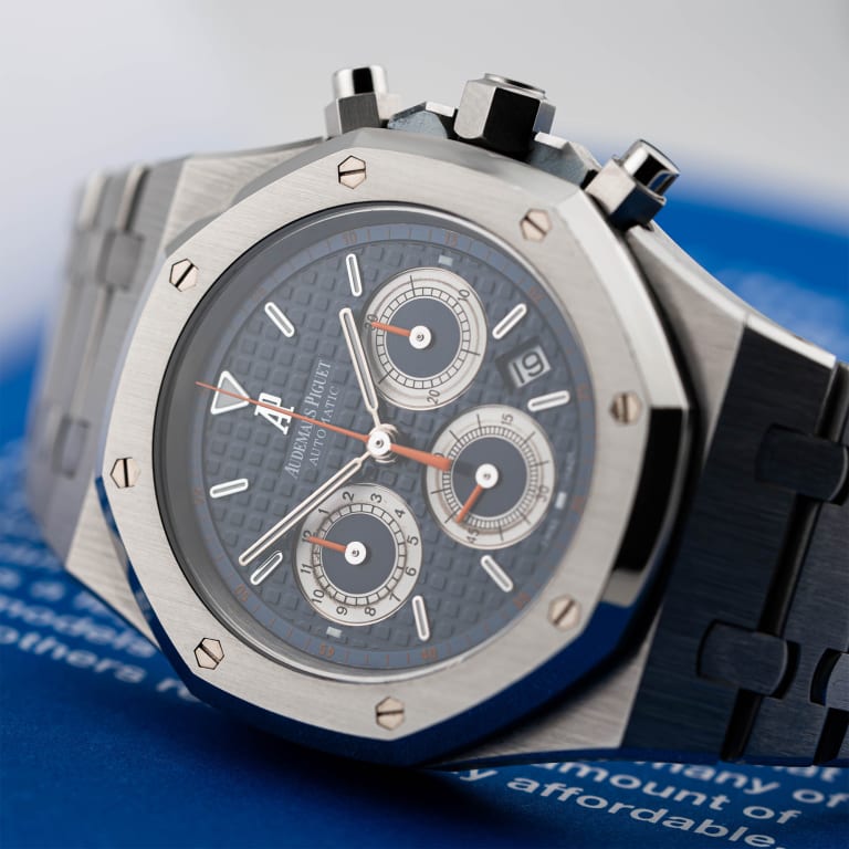 Royal Oak Chronograph Steel Blue Panda Dial 39mm Product Image 14
