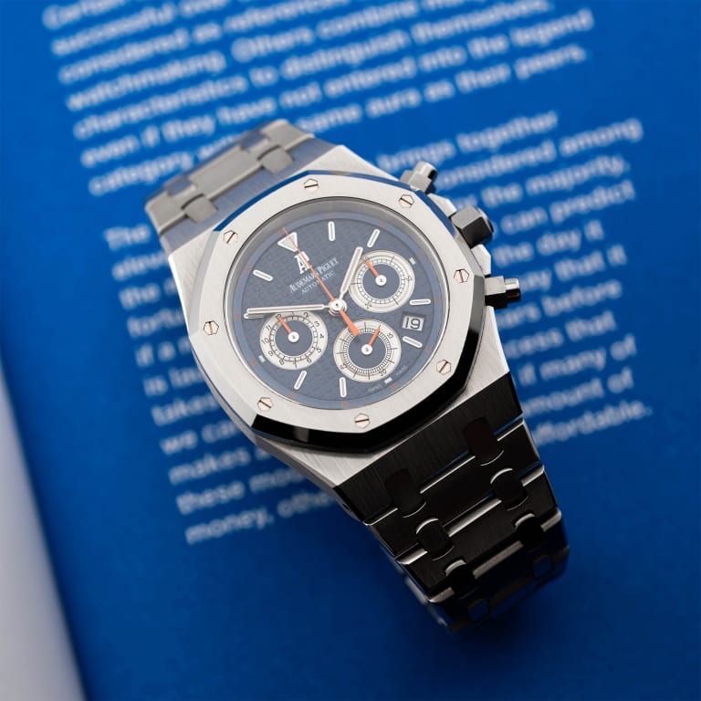 Royal Oak Chronograph Steel Blue Panda Dial 39mm Product Image 16