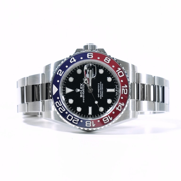 GMT-Master II Steel Black Dial "Pepsi" 40mm Product Image 1