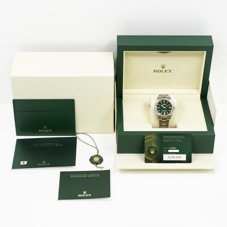 Oyster Perpetual Steel Green Dial 36mm Product Image 11