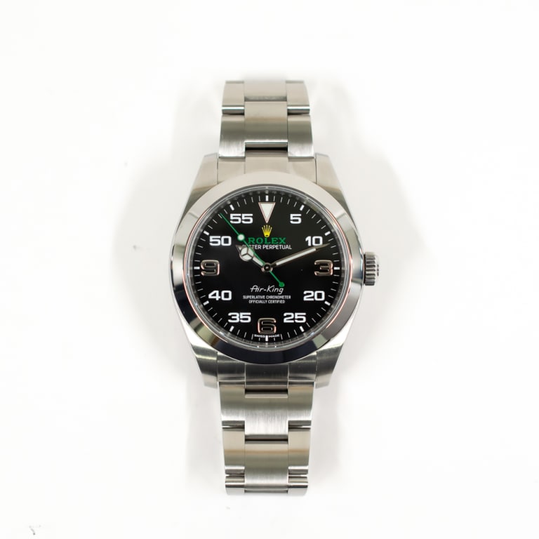 Air-King Steel Black Dial 40mm Product Image 1