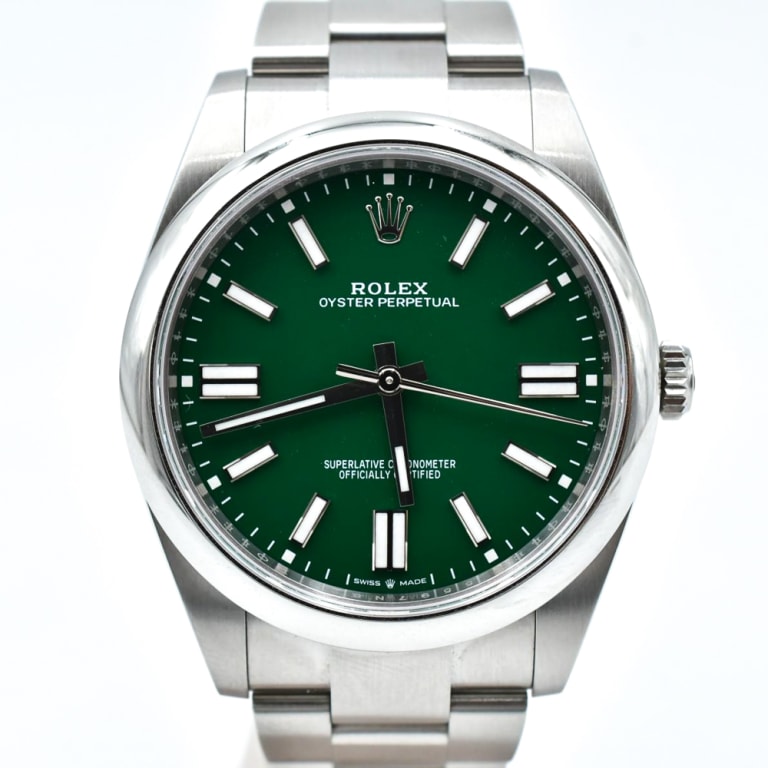 Oyster Perpetual Steel Green Dial 41mm Product Image 2