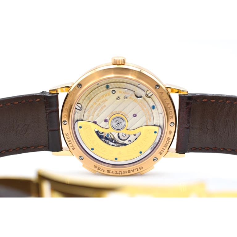 Saxonia Dual Time Rose Gold Silver Dial 38mm Product Image 9