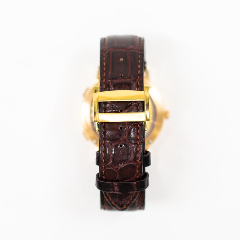 Saxonia Dual Time Rose Gold Silver Dial 38mm Product Image 6