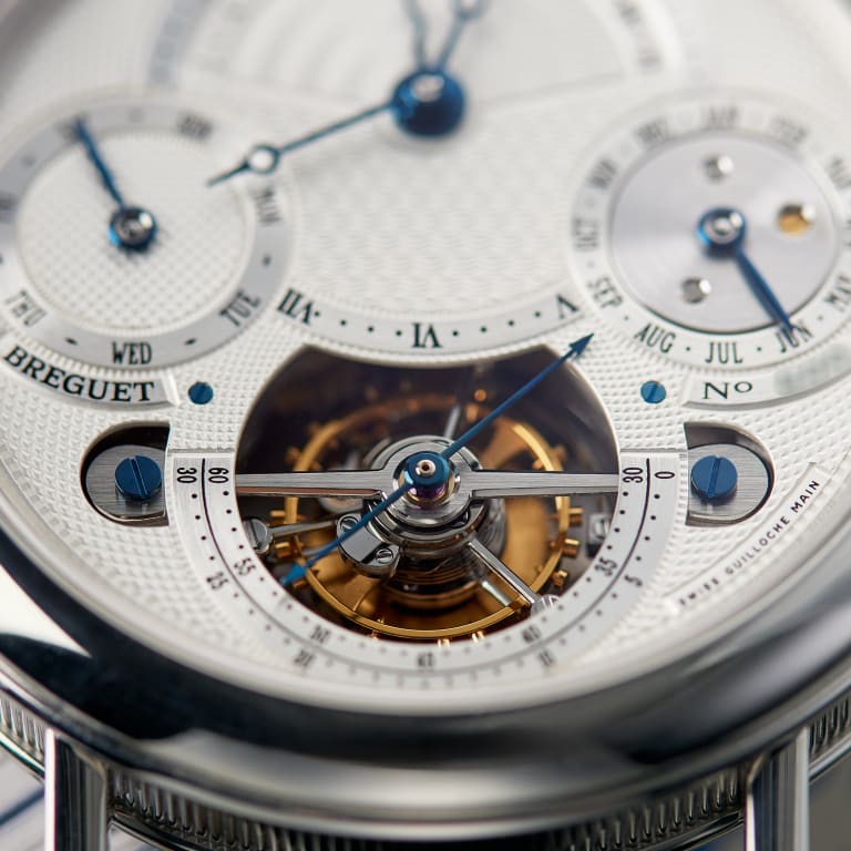 Classique Tourbillon Perpetual Calendar Platinum Silver Dial 39mm Product Image 11