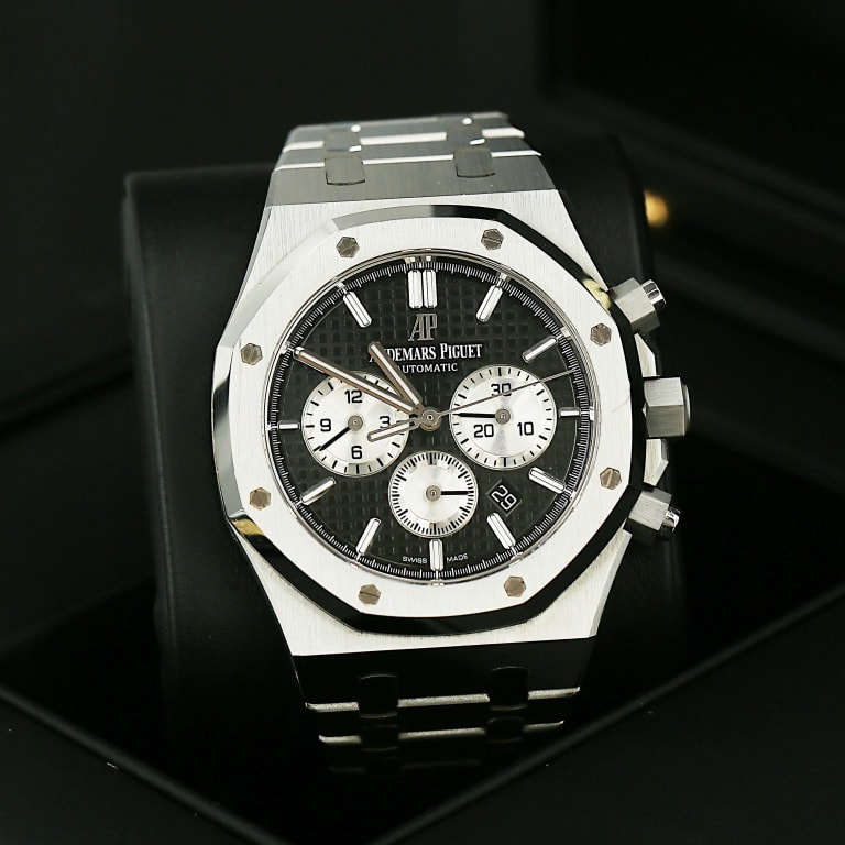 Royal Oak Selfwinding Chronograph Steel Black Dial 41mm Product Image 1
