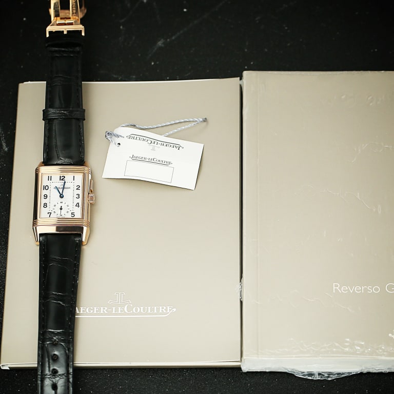 Reverso Duo Rose Gold Silver Dial 26mm Product Image 7