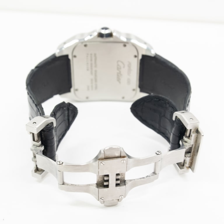 Santos de Cartier Steel Silver Dial 41mm Product Image 5