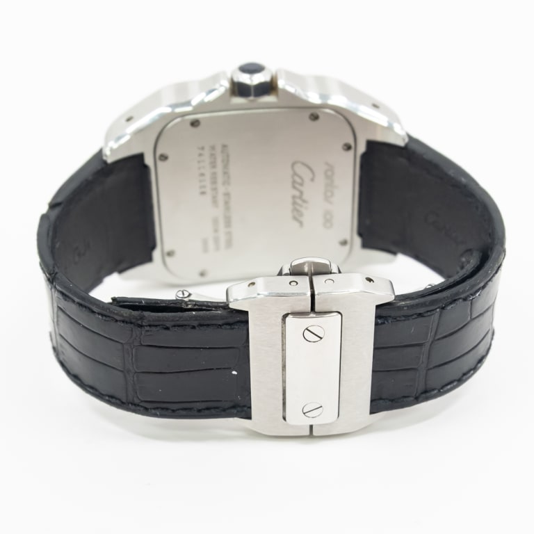 Santos de Cartier Steel Silver Dial 41mm Product Image 4