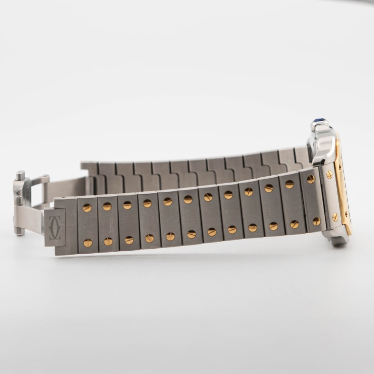 Santos de Cartier Yellow Gold & Steel White Dial 35mm Product Image 9