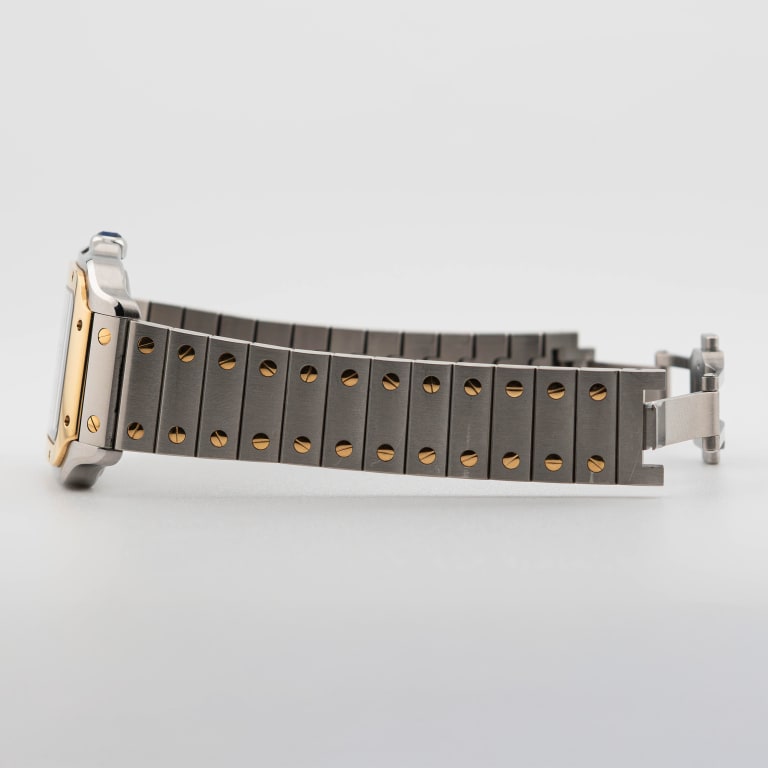 Santos de Cartier Yellow Gold & Steel White Dial 35mm Product Image 10
