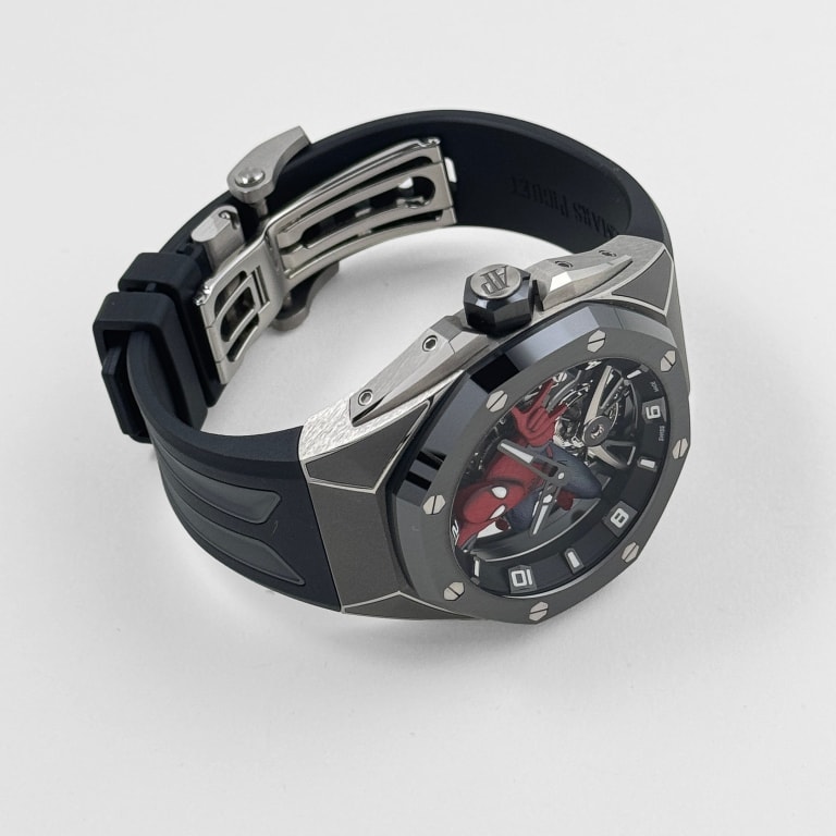 Royal Oak Concept Spiderman Flying Tourbillon Titanium Ceramic Multi Color Dial 42mm Product Image 3