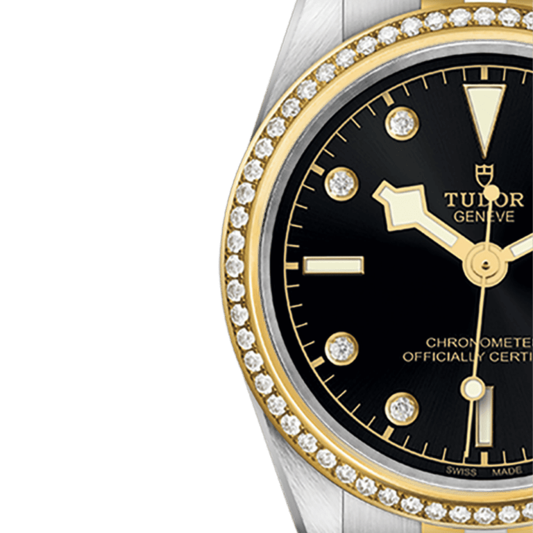Black Bay Yellow Gold & Steel Diamond Black Dial 31mm Product Image 3
