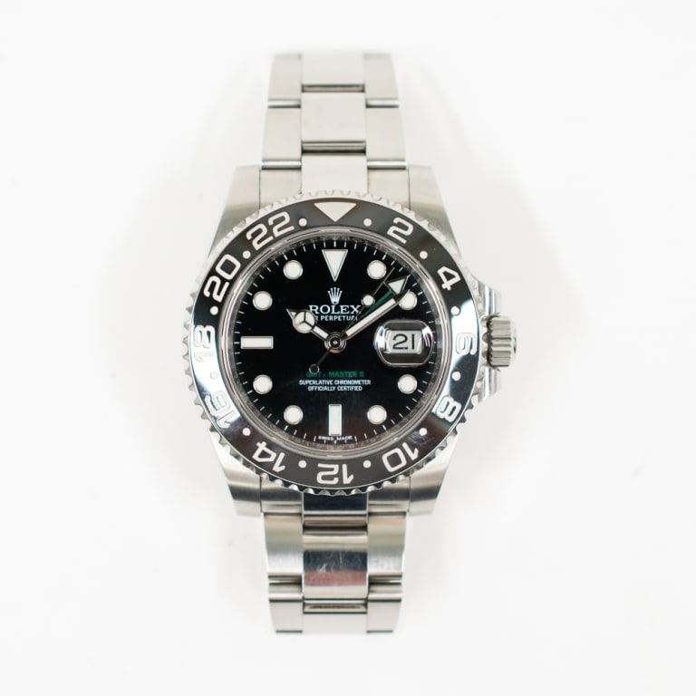 GMT-Master II Steel Black Dial 40mm Product Image 1