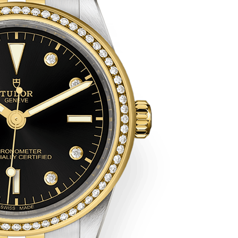 Black Bay Yellow Gold & Steel Diamond Black Dial 39mm Product Image 2