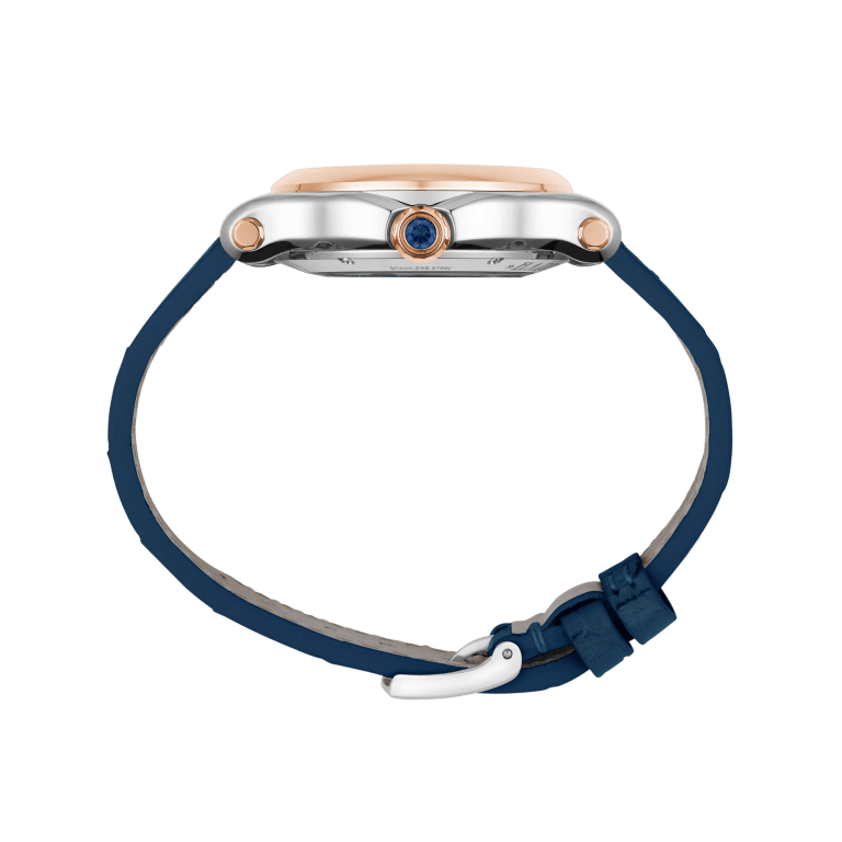 Happy Sport Rose Gold & Steel Blue Dial 36mm Product Image 3