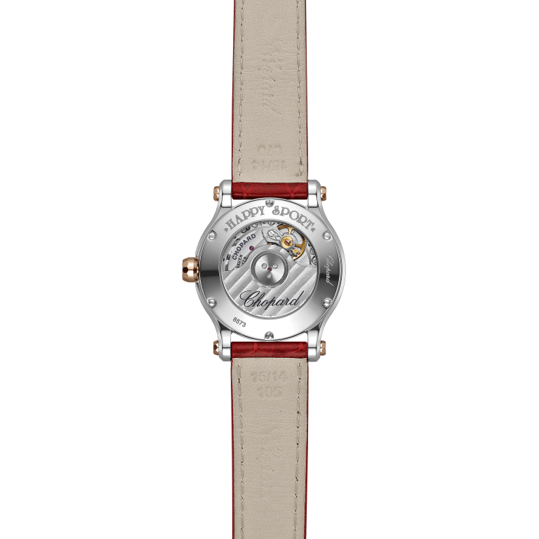 Happy Sport Rose Gold & Steel Silver Dial 30mm Product Image 2