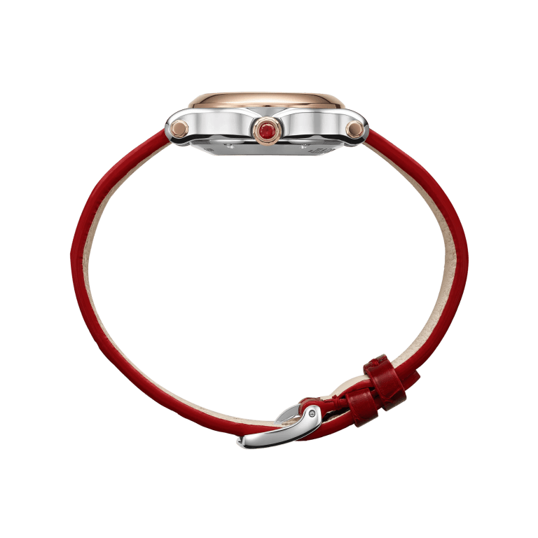 Happy Sport Rose Gold & Steel Silver Dial 30mm Product Image 3