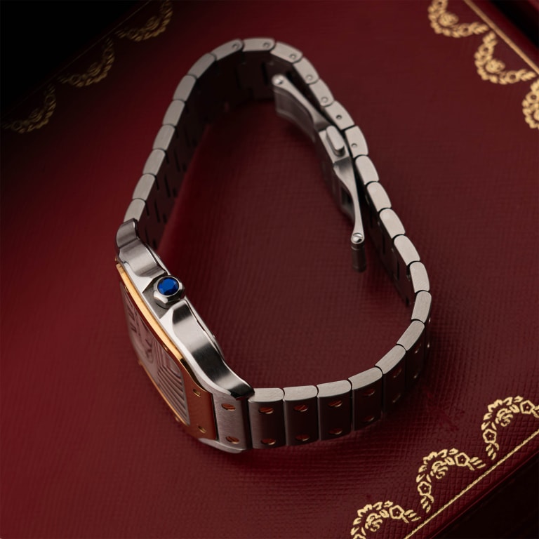Santos de Cartier Yellow Gold & Steel White Dial 35mm Product Image 16