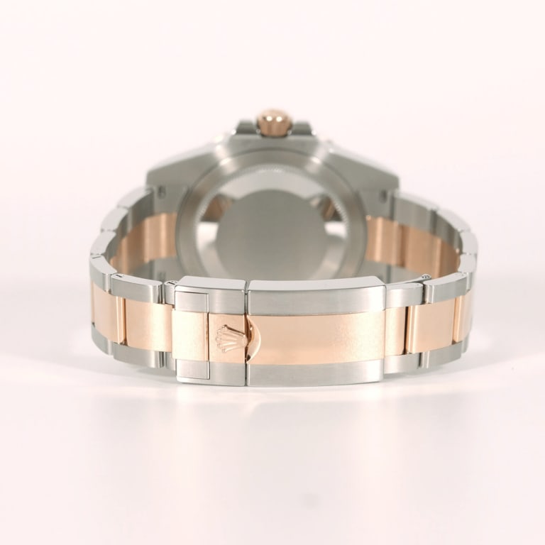 GMT-Master II "Rootbeer" Rose Gold & Steel Black Dial 40mm Product Image 8