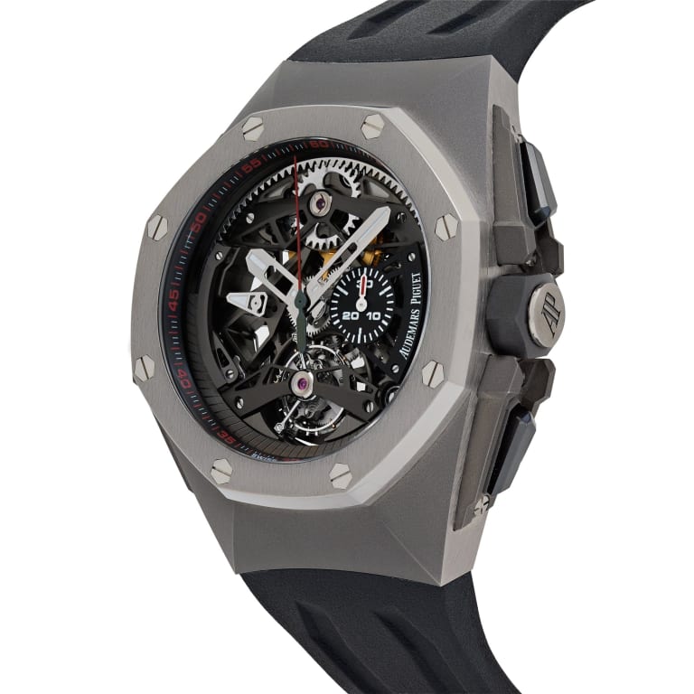 Royal Oak Concept Tourbillon Chronograph Titanium Ceramic Skeleton Dial 44mm Product Image 1