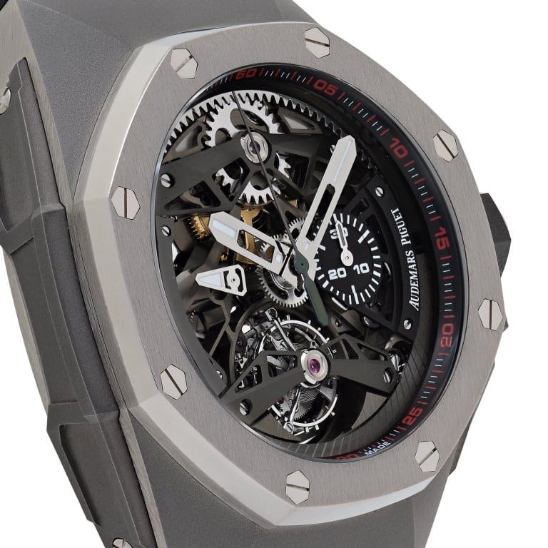 Royal Oak Concept Tourbillon Chronograph Titanium Ceramic Skeleton Dial 44mm Product Image 3