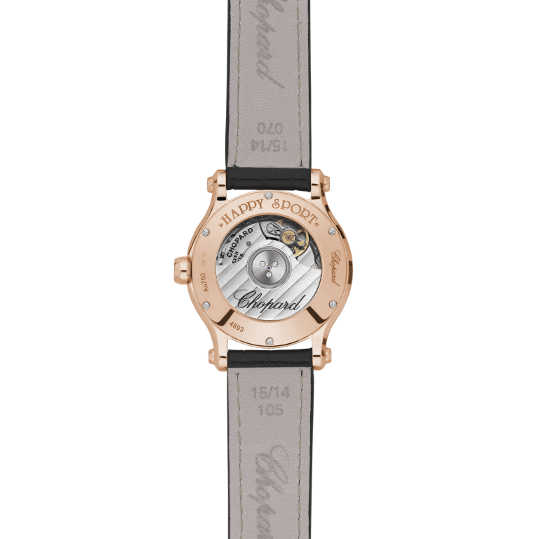 Happy Sport Rose Gold Silver Dial 30mm Product Image 2