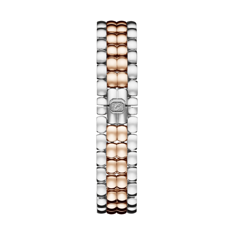Happy Sport Rose Gold & Steel Diamond Silver Dial 29mm Product Image 4